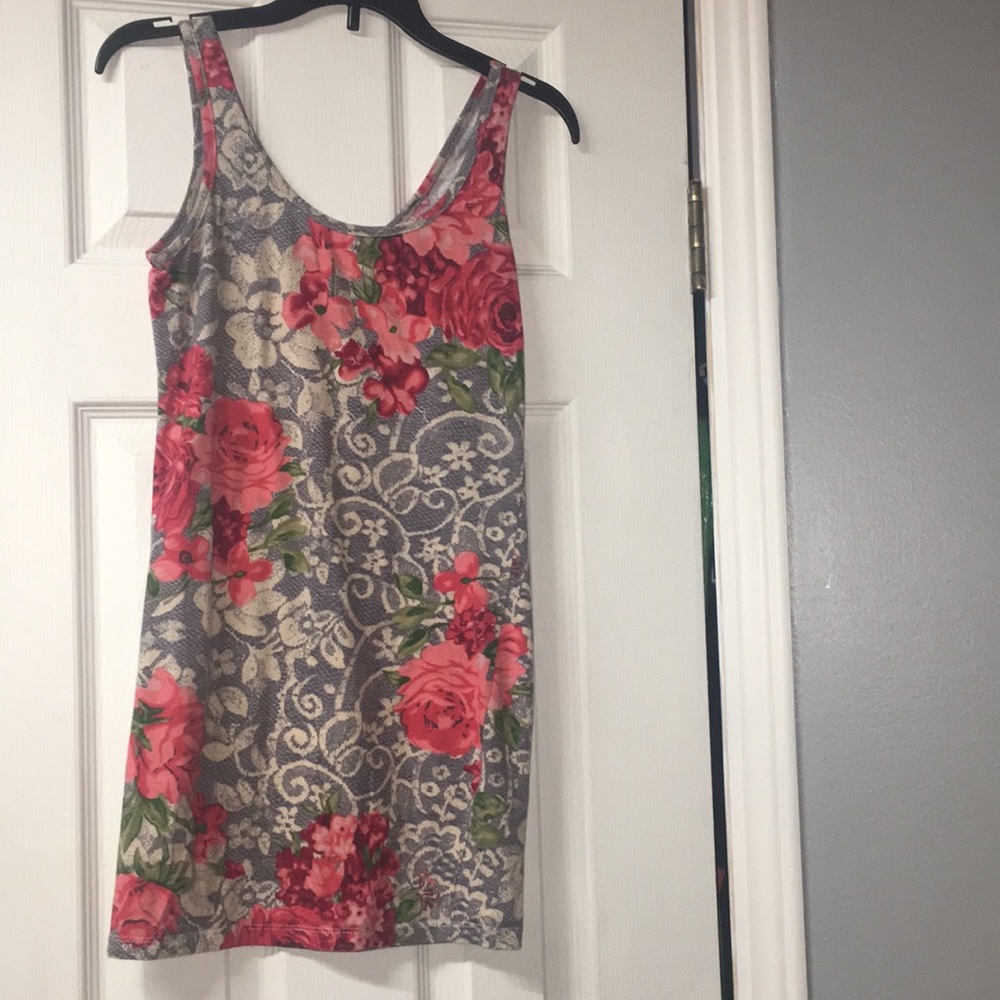 Flower tank top